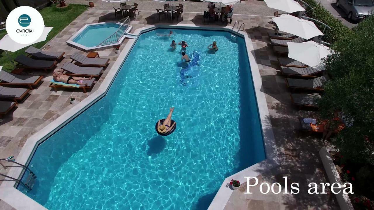 Evridiki Hotel Skála Foúrkas Exterior foto