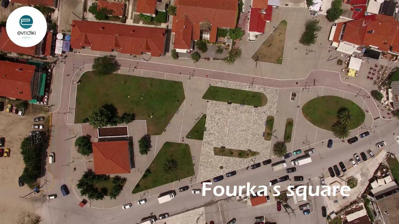 Evridiki Hotel Skála Foúrkas Exterior foto