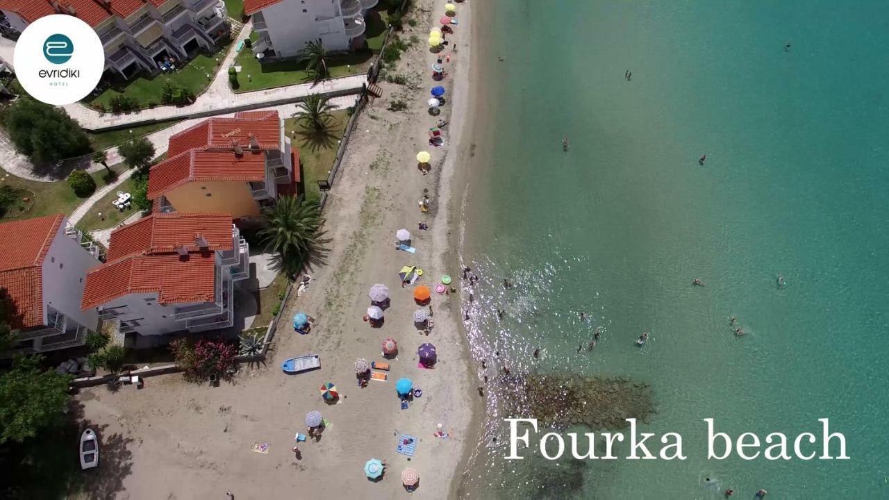 Evridiki Hotel Skála Foúrkas Exterior foto